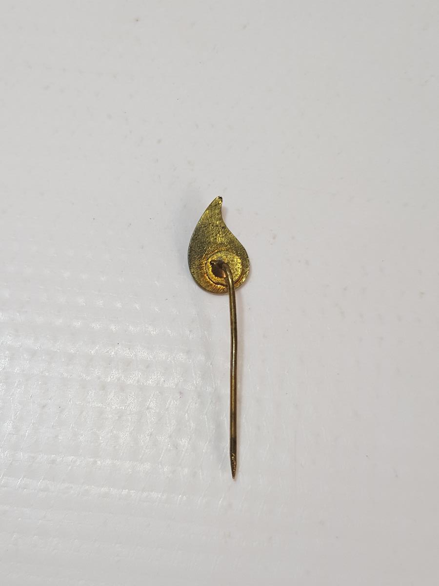 OSMANLI DÖNEMİ DAMLA FORMLU HİLAL-İ AHMER ROZETİ