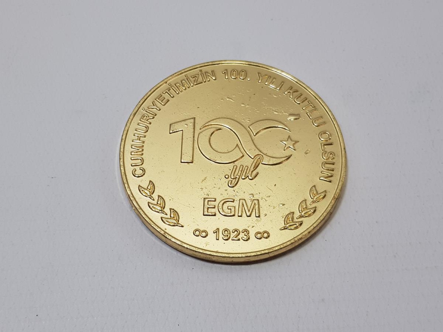 GÖÇMEN KAÇAKÇILIĞIYLA MÜCADELE VE HUDUT KAPILARI DAİRE BAŞKANLIĞI ÇOK NADİR MADALYON