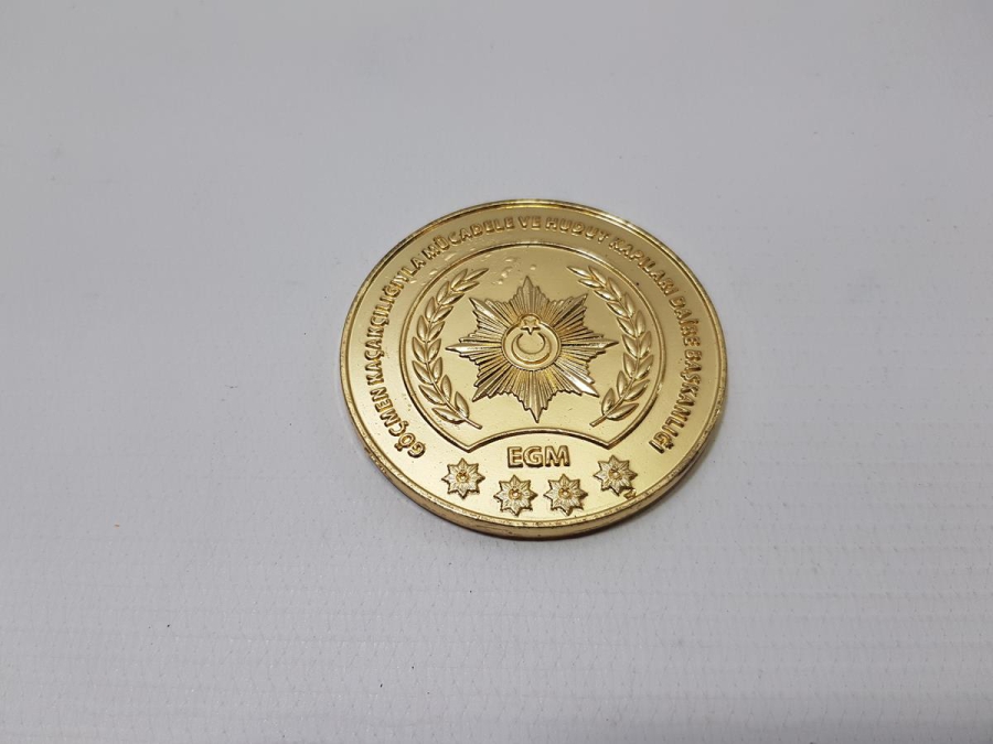 GÖÇMEN KAÇAKÇILIĞIYLA MÜCADELE VE HUDUT KAPILARI DAİRE BAŞKANLIĞI ÇOK NADİR MADALYON