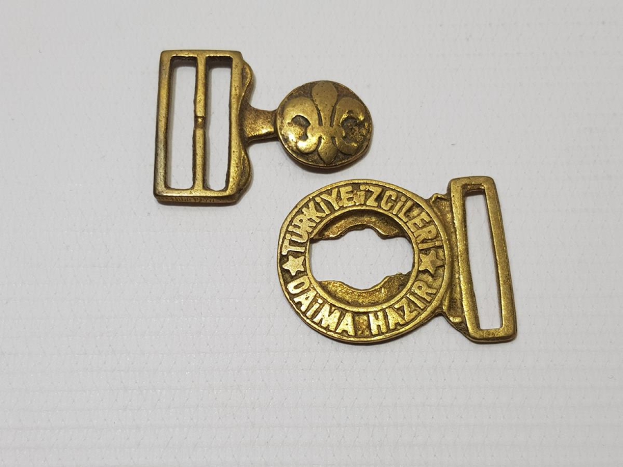 ANTİKA İZCİ KEMER TOKASI