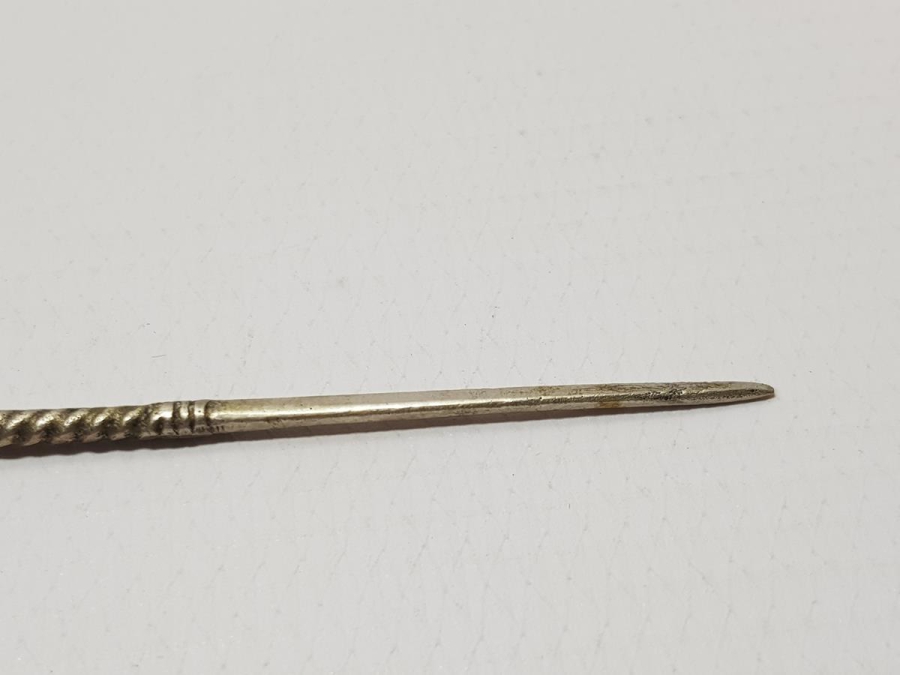 OSMANLI DÖNEMİ ÇOK NADİR GÜMÜŞ SAÇ İĞNESİ