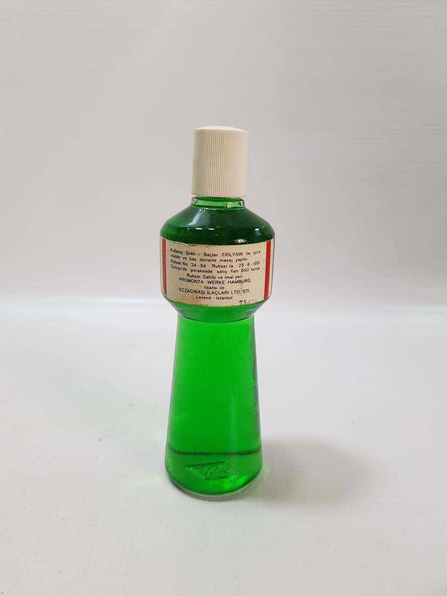 1951 TARİHLİ SAÇ TONİĞİ ŞİŞESİ