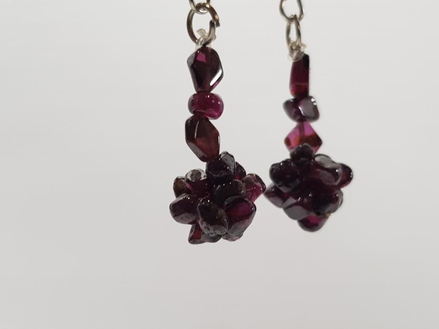 ANTİKA LAL TAŞI KÜPE