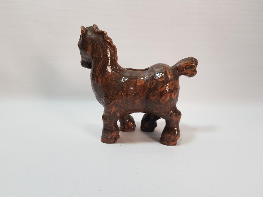 OSMANLI DÖNEMİ AT FORMLU ÇANAKKALE KUMBARA