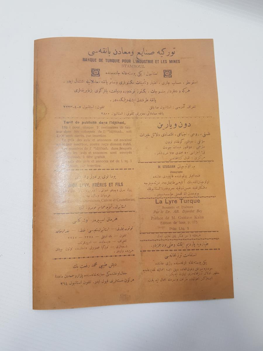 OSMANLICA İÇTİHAD DERGİSİ