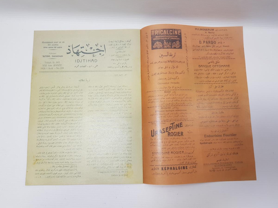 OSMANLICA İÇTİHAD DERGİSİ