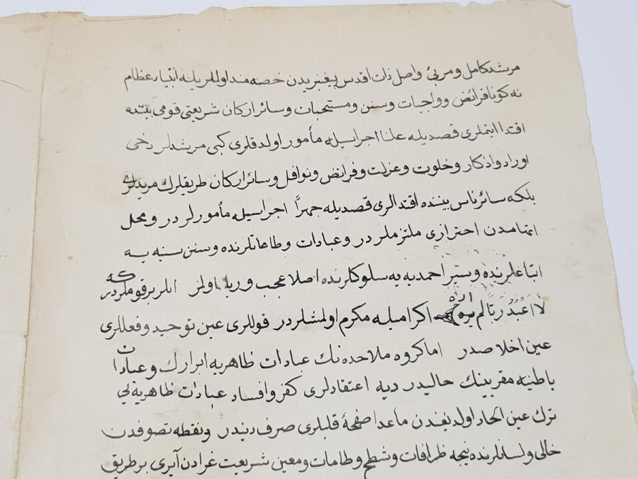 OSMANLICA EL YAZMA RİSALE