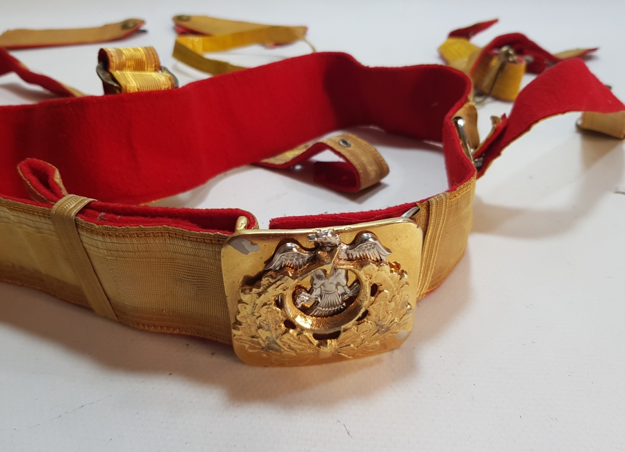 ANTİKA HAVACI SUBAY KEMERİ