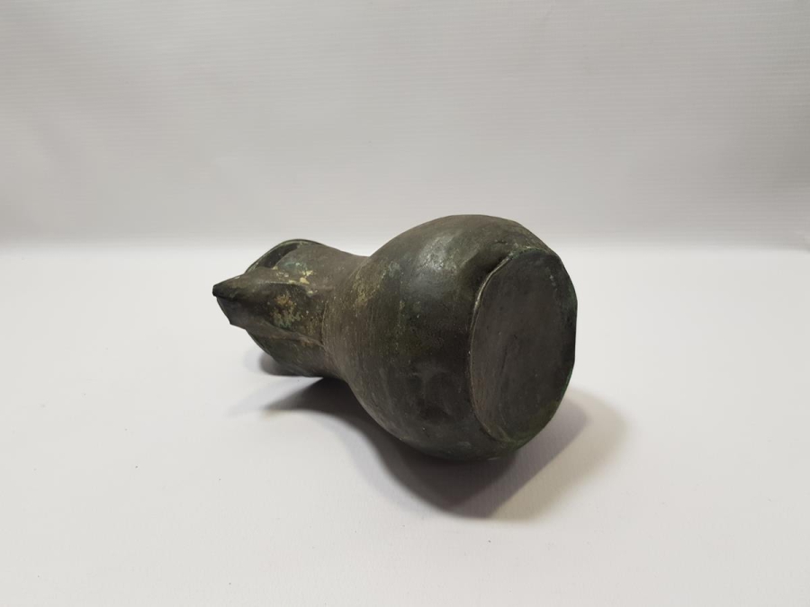 ÜZERİNDE OSMANLICA DAMGALAR BULUNAN TEKKE İŞİ BAKIR KAHVEDAN