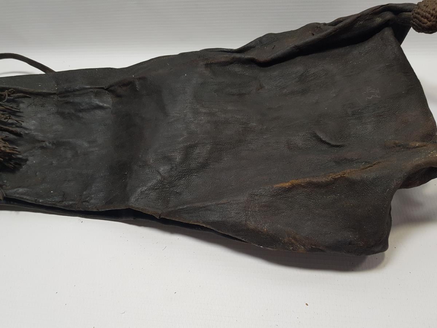 OSMANLI DÖNEMİ YENİÇERİ SADAK - OKÇU ÇANTASI