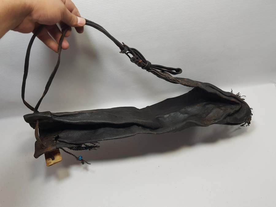 OSMANLI DÖNEMİ YENİÇERİ SADAK - OKÇU ÇANTASI