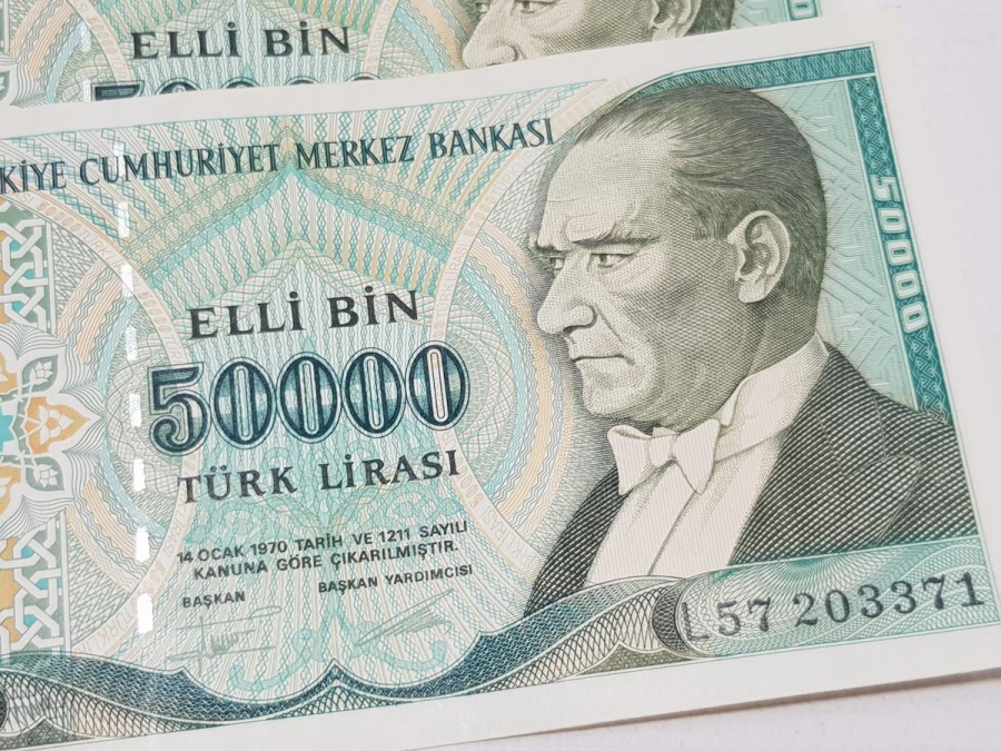 7. EMİSYON 50000 KAĞIT PARA LOTU