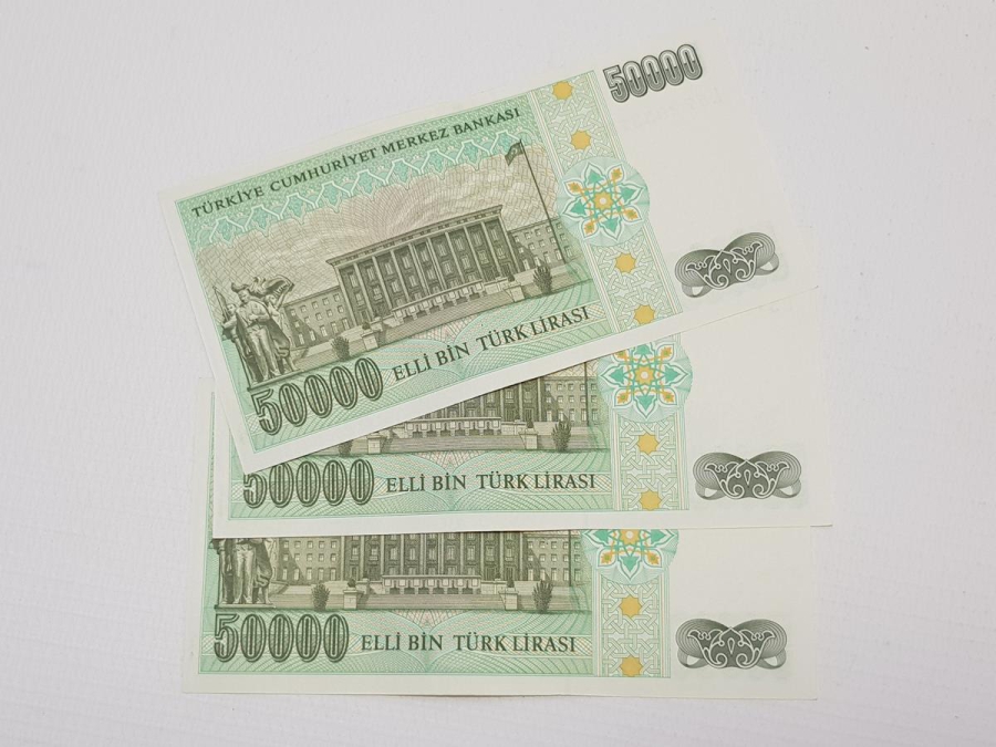 7. EMİSYON 50000 KAĞIT PARA LOTU