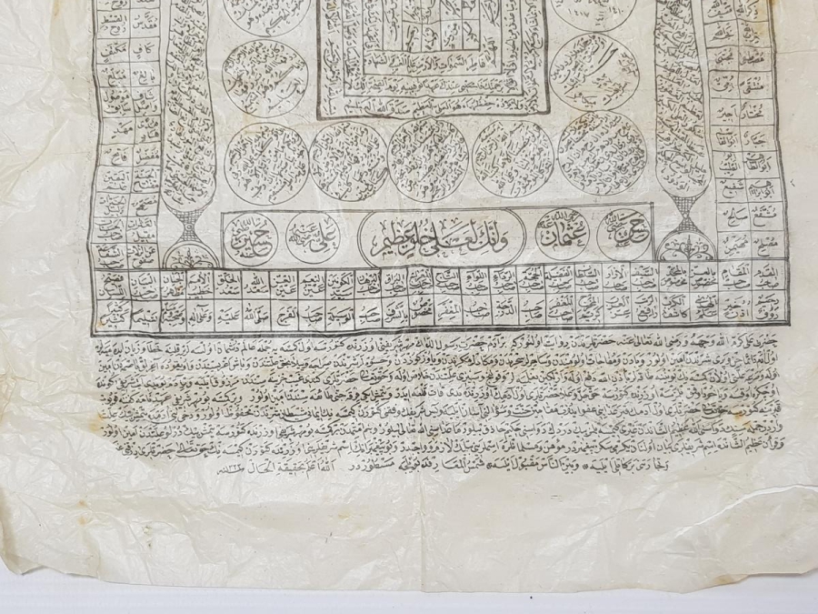 OSMANLI DÖNEMİ 1907 TARİHLİ HİLYE-İ ŞERİF