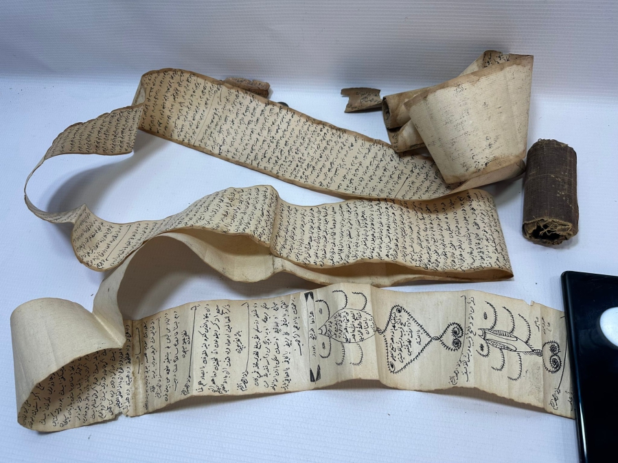 OSMANLI DÖNEMİ EL YAZMA TILSIM HAMAYIL