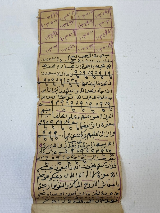 OSMANLI DÖNEMİ TILSIMLI HAMAYIL