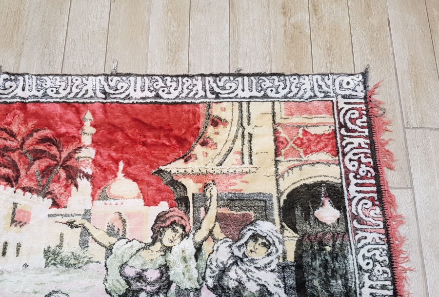 OSMANLI DÖNEMİ ÇOK NADİR DUVAR HALISI