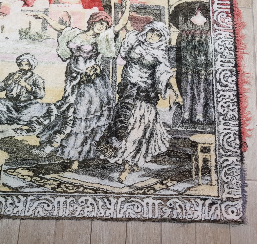 OSMANLI DÖNEMİ ÇOK NADİR DUVAR HALISI