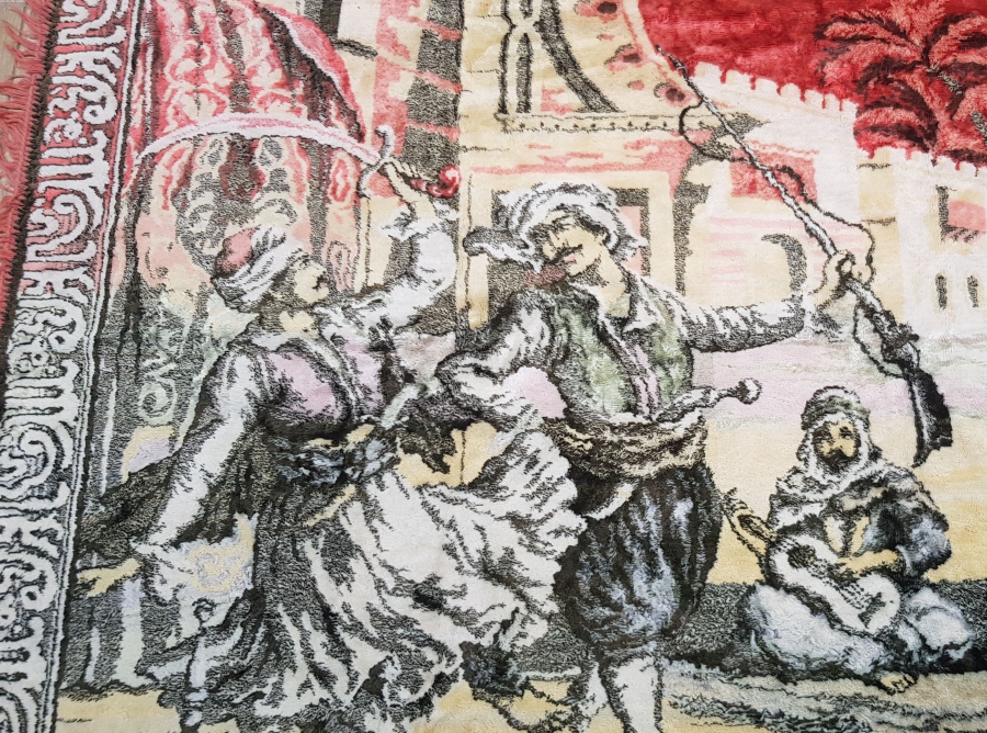 OSMANLI DÖNEMİ ÇOK NADİR DUVAR HALISI