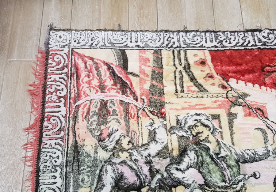 OSMANLI DÖNEMİ ÇOK NADİR DUVAR HALISI