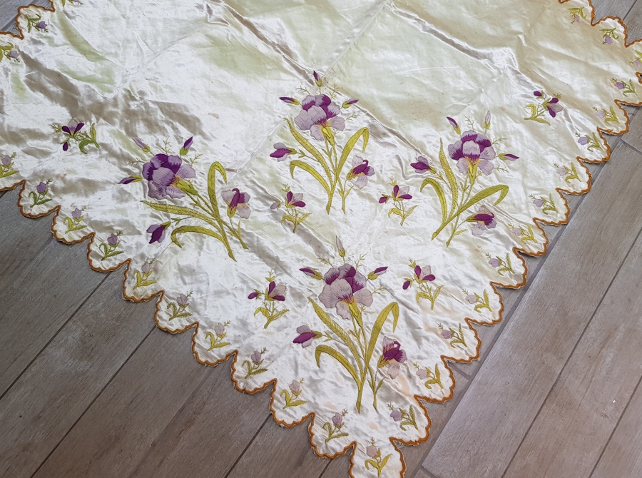 OSMANLI DÖNEMİ İPEK ATLAS GELİN BOHÇASI