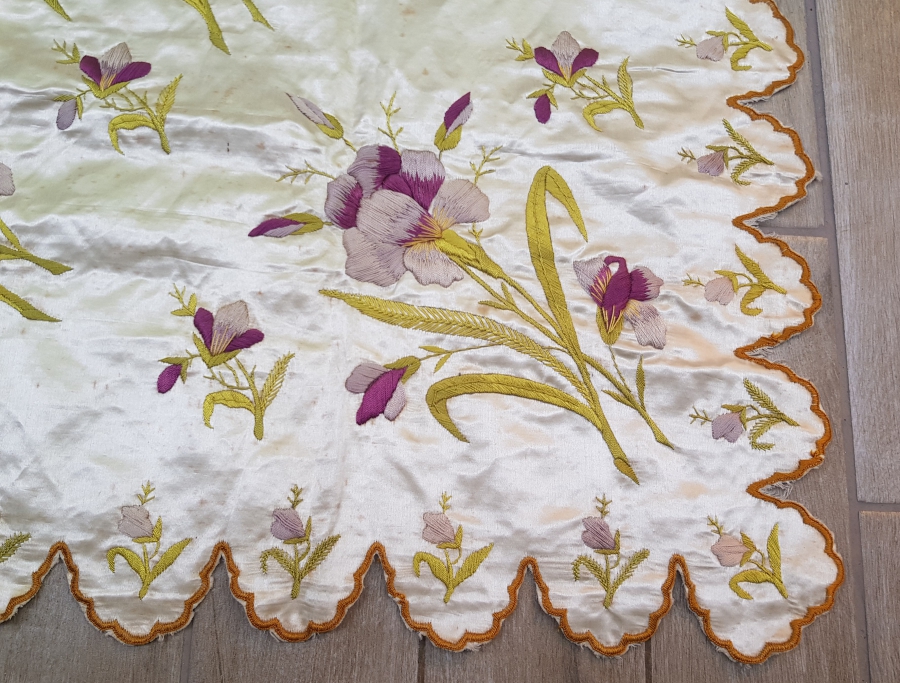 OSMANLI DÖNEMİ İPEK ATLAS GELİN BOHÇASI