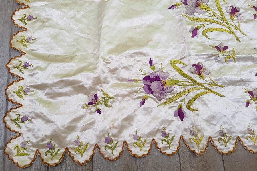 OSMANLI DÖNEMİ İPEK ATLAS GELİN BOHÇASI