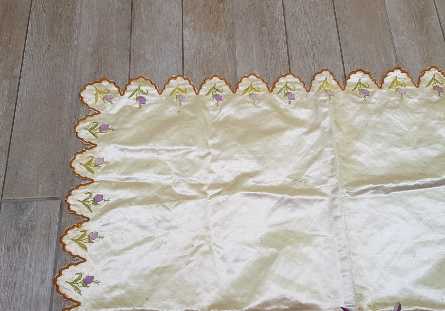 OSMANLI DÖNEMİ İPEK ATLAS GELİN BOHÇASI