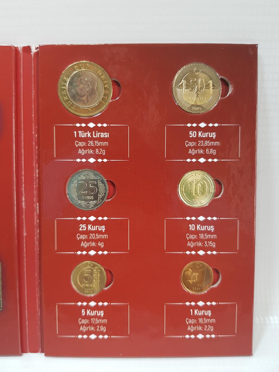 DARPHANE 2020 TEDAVÜL PARA SETİ