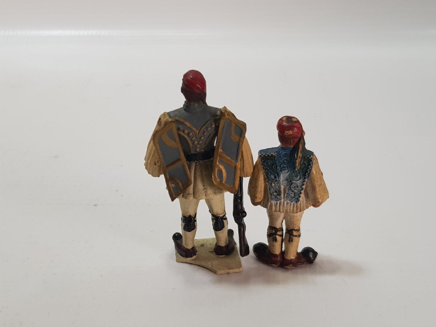 BİR ÇİFT YUNAN ASKERİ BİBLO