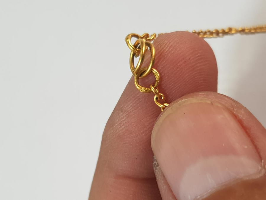 ÖZEL YAPIM DAMLA KEHRİBAR GERDANLIK