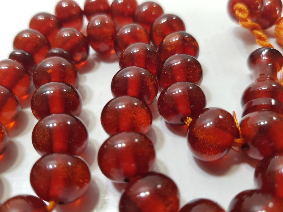 SİMLİ SIKMA KEHRİBAR TESPİH