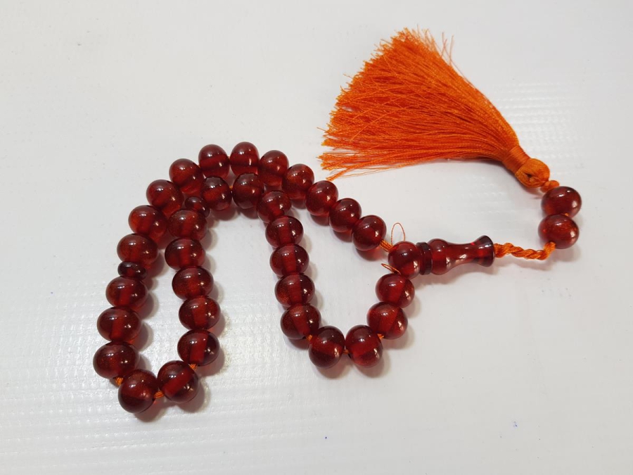 SİMLİ SIKMA KEHRİBAR TESPİH