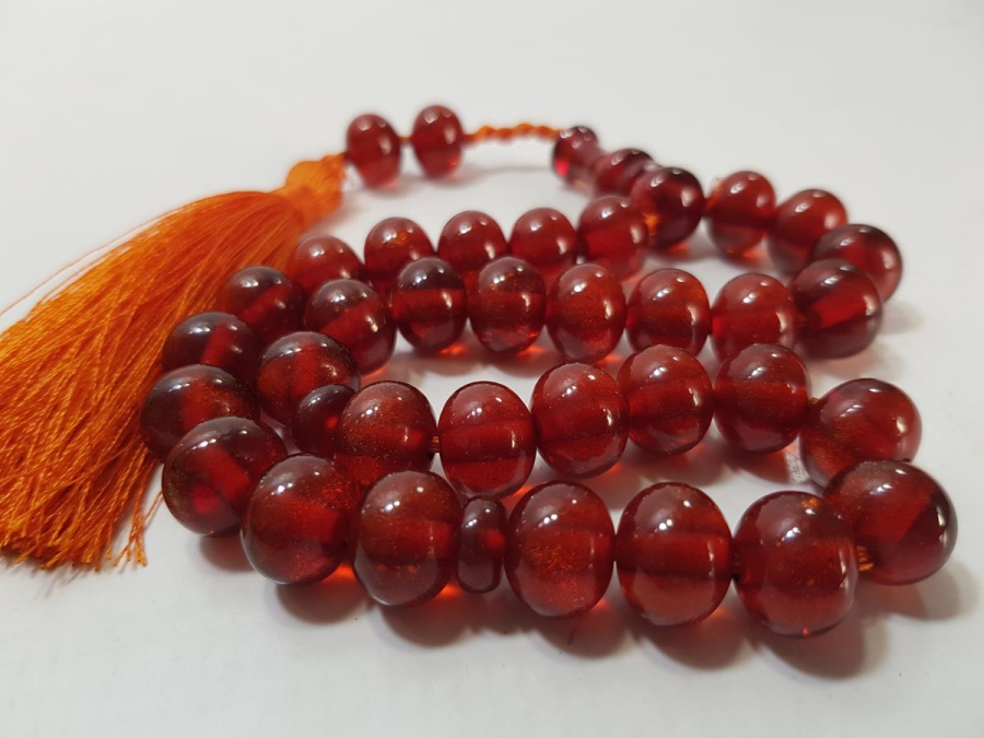 SİMLİ SIKMA KEHRİBAR TESPİH