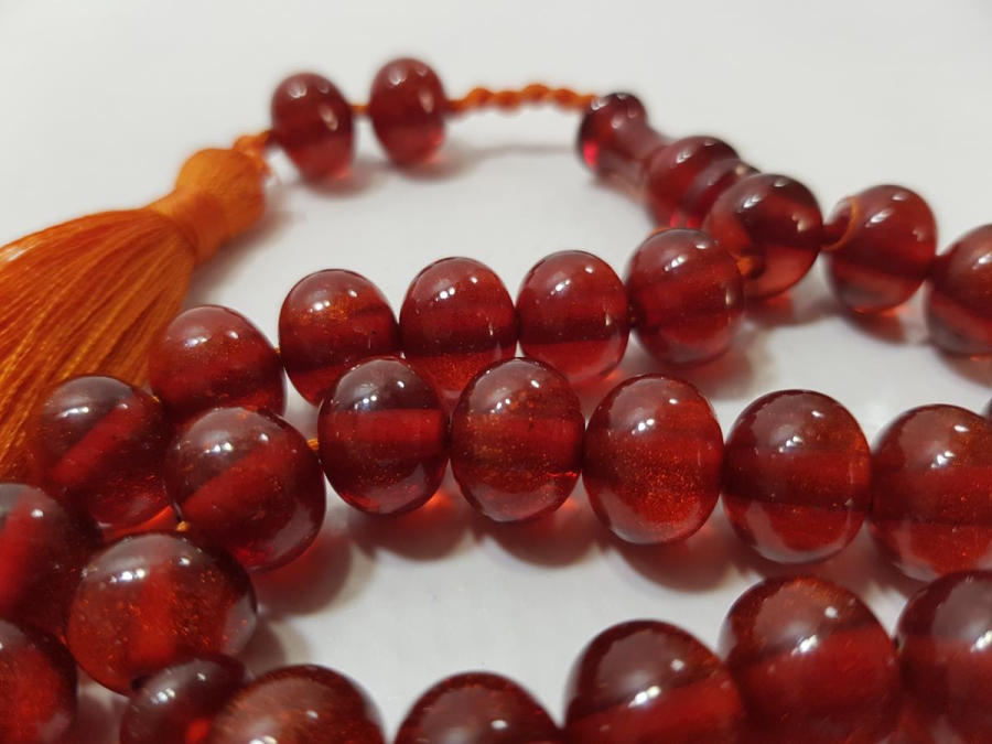 SİMLİ SIKMA KEHRİBAR TESPİH