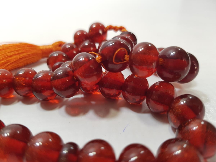 SİMLİ SIKMA KEHRİBAR TESPİH