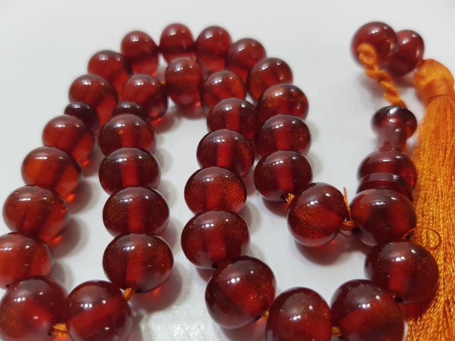 SİMLİ SIKMA KEHRİBAR TESPİH