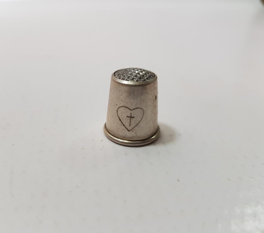 OSMANLI DÖNEMİ HRİSTİYAN İŞİ GÜMÜŞ TERZİ YÜKSÜĞÜ