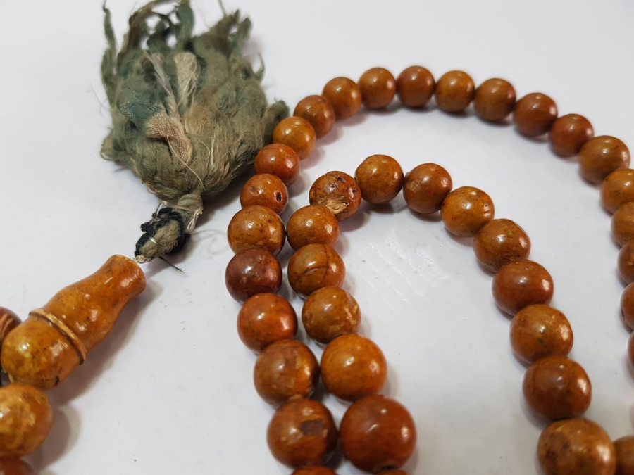 OSMANLI DÖNEMİ LÜLE TAŞI TESPİH