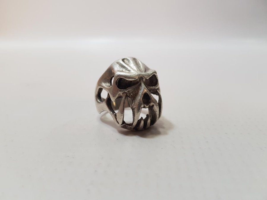 DEMON SKULL GÜMÜŞ YÜZÜK