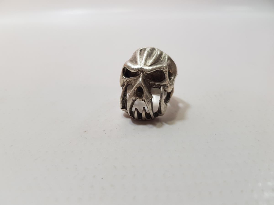 DEMON SKULL GÜMÜŞ YÜZÜK