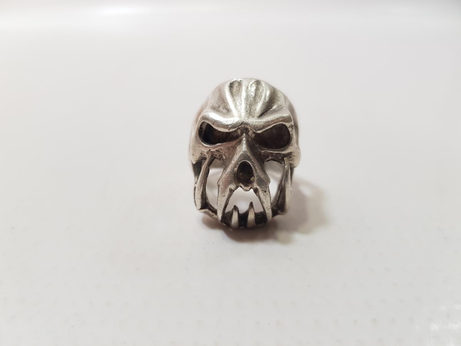 DEMON SKULL GÜMÜŞ YÜZÜK