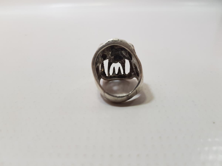 DEMON SKULL GÜMÜŞ YÜZÜK