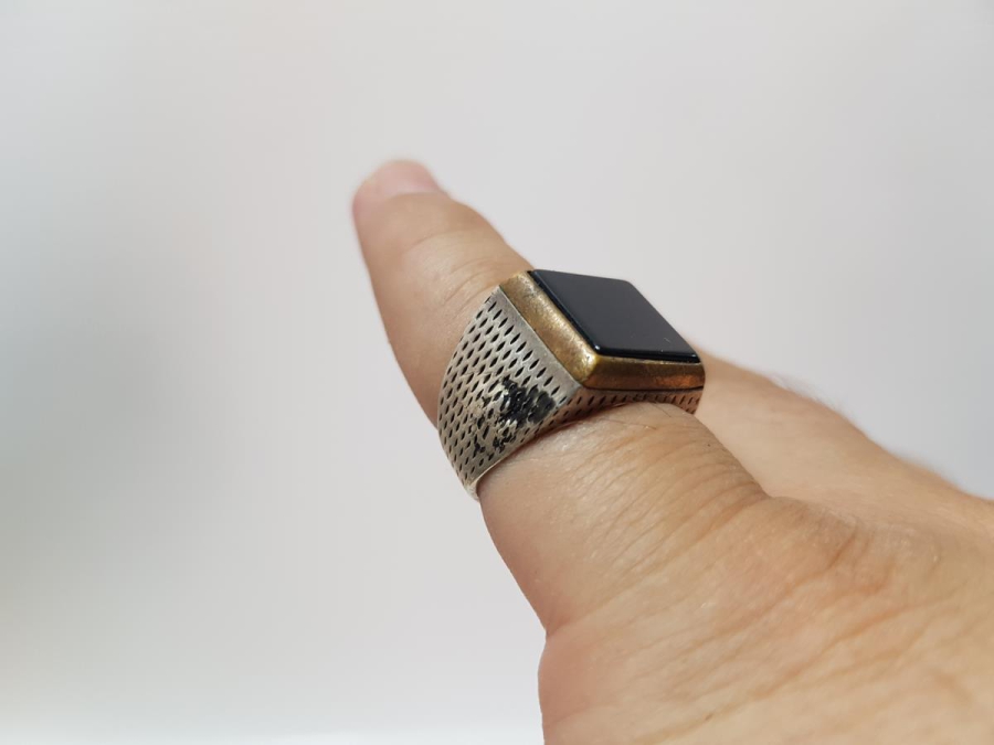 OLTU TAŞLI GÜMÜŞ YÜZÜK