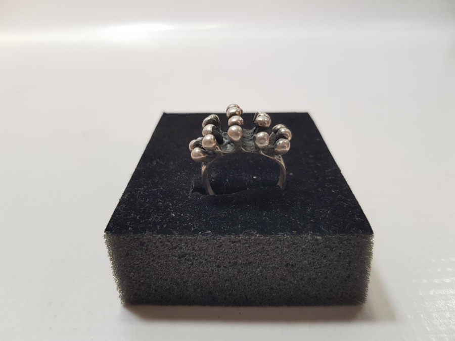 MANTAR FORMLU GÜMÜŞ YÜZÜK