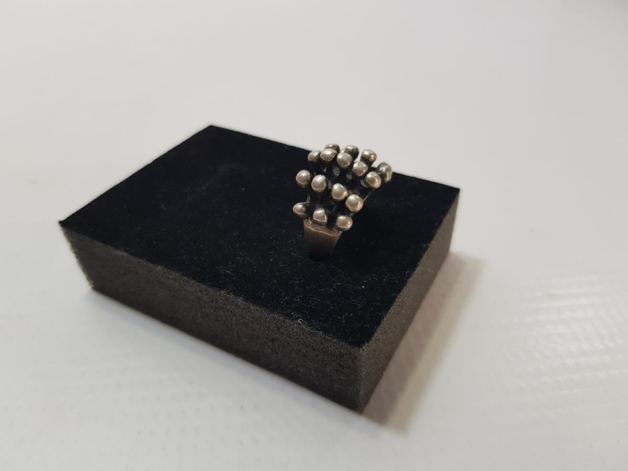 MANTAR FORMLU GÜMÜŞ YÜZÜK