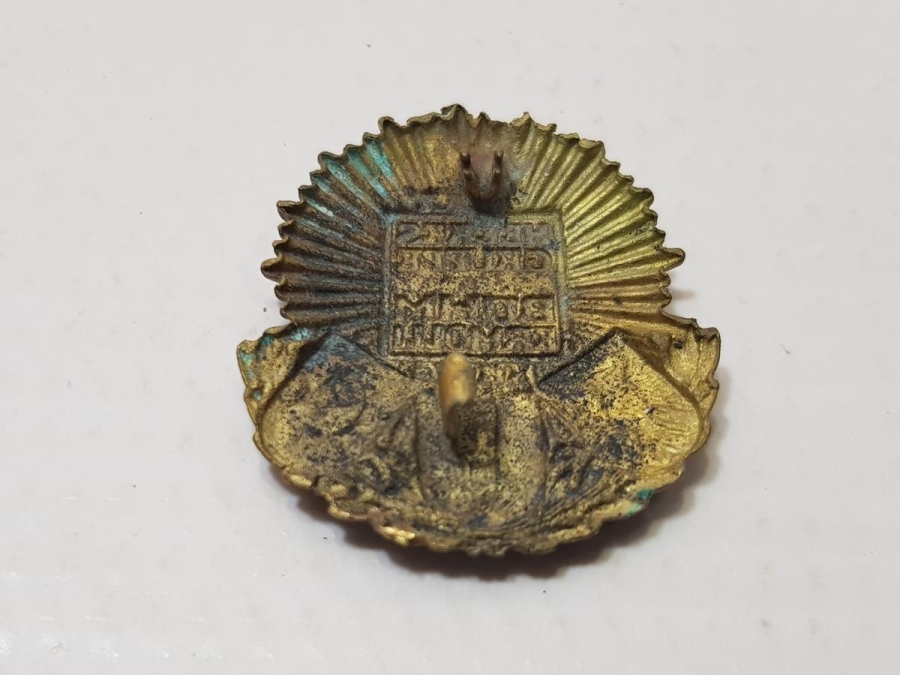 1. DÜNYA SAVAŞI DÖNEMİ TÜRK BAYRAKLI İTTİFAK ROZET