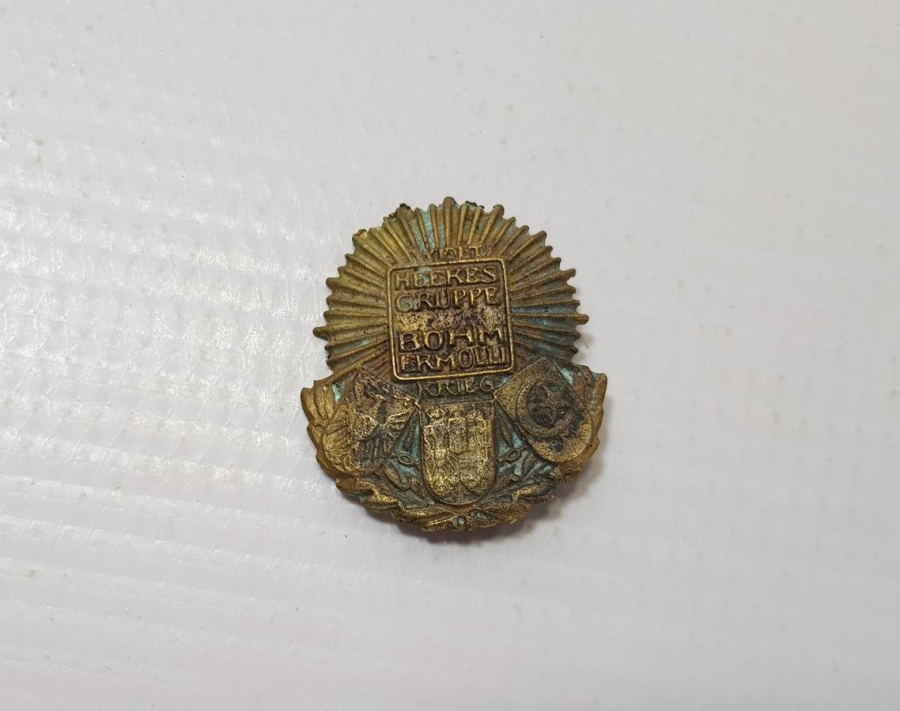 1. DÜNYA SAVAŞI DÖNEMİ TÜRK BAYRAKLI İTTİFAK ROZET