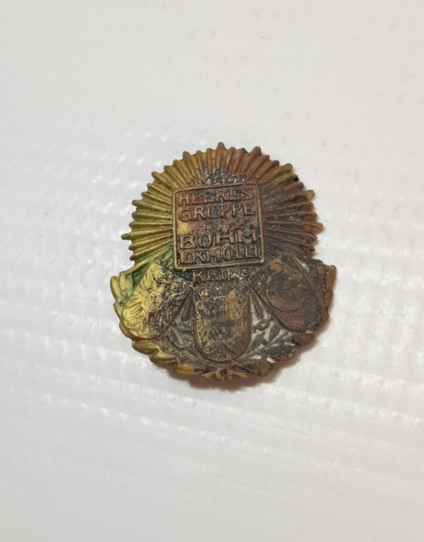 1. DÜNYA SAVAŞI DÖNEMİ TÜRK BAYRAKLI İTTİFAK ROZET