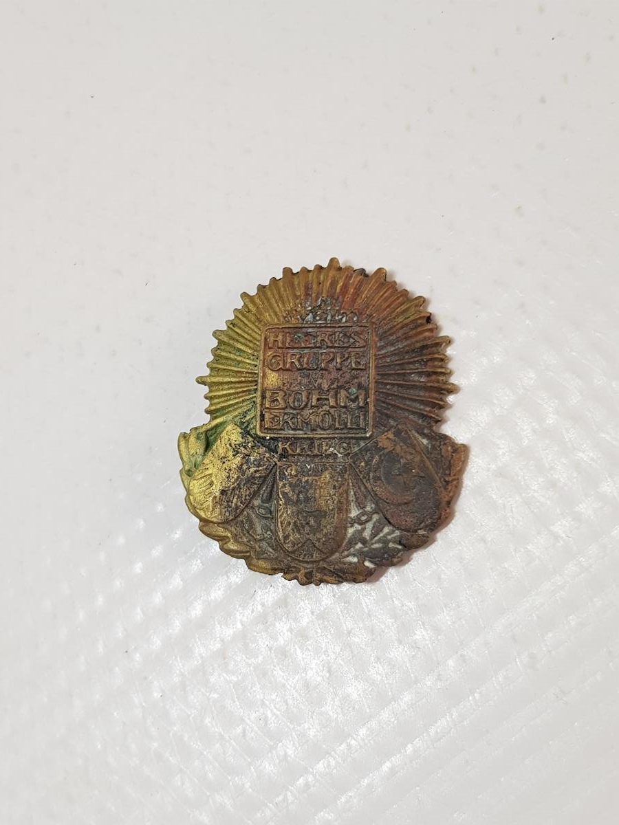 1. DÜNYA SAVAŞI DÖNEMİ TÜRK BAYRAKLI İTTİFAK ROZET